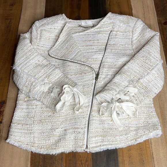 ECRU JACKET size Small - Picture 7 of 8